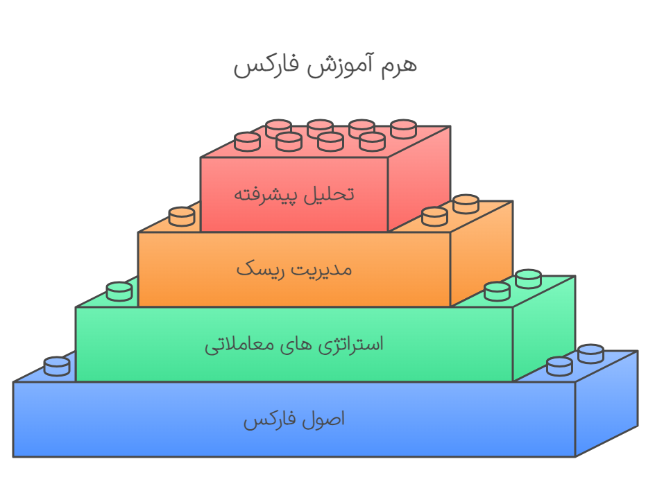 هرم آموزش فارکس